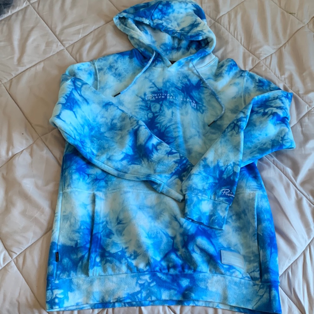 COPY - Primitive x Dragon Ball Super SSG Blue Wash Hoodie